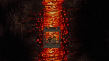 Minecraft x Stranger Things