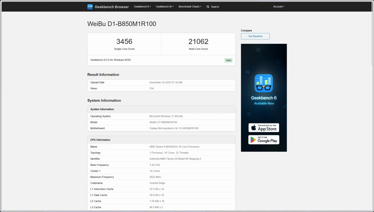 Ryzen 9 9950X3D2 benchmarks