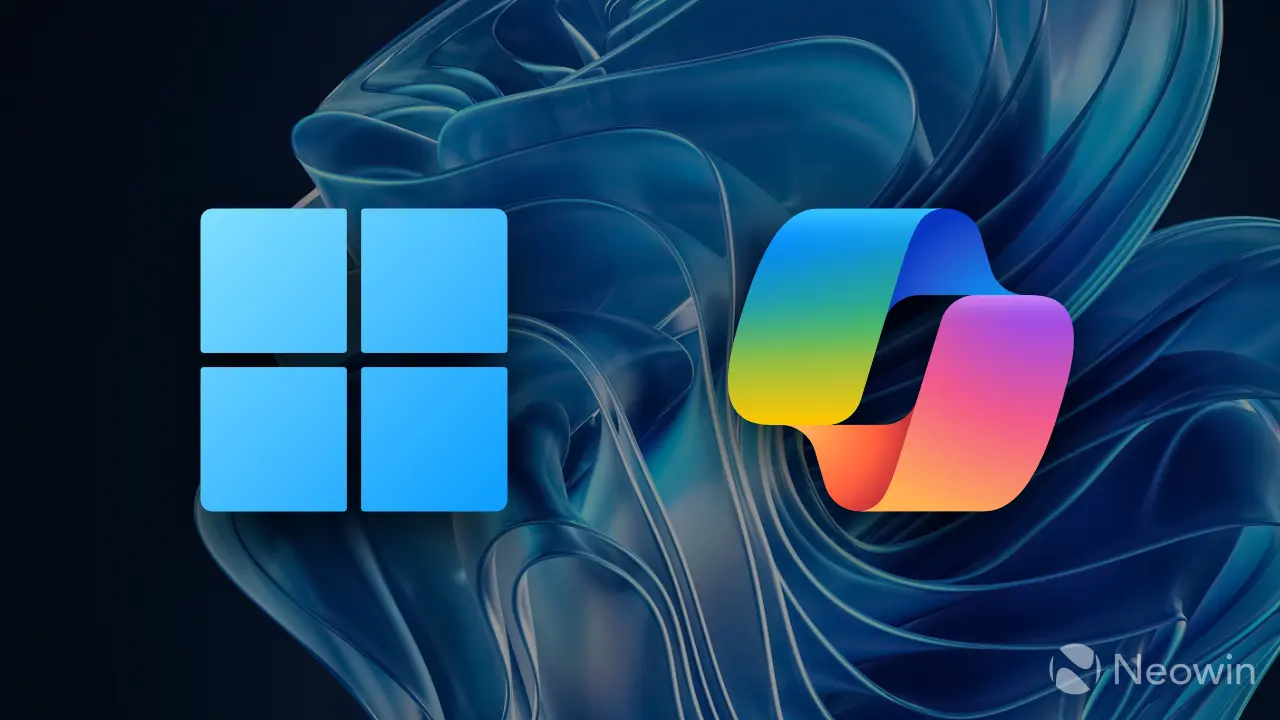 Windows 11 and Copilot logos