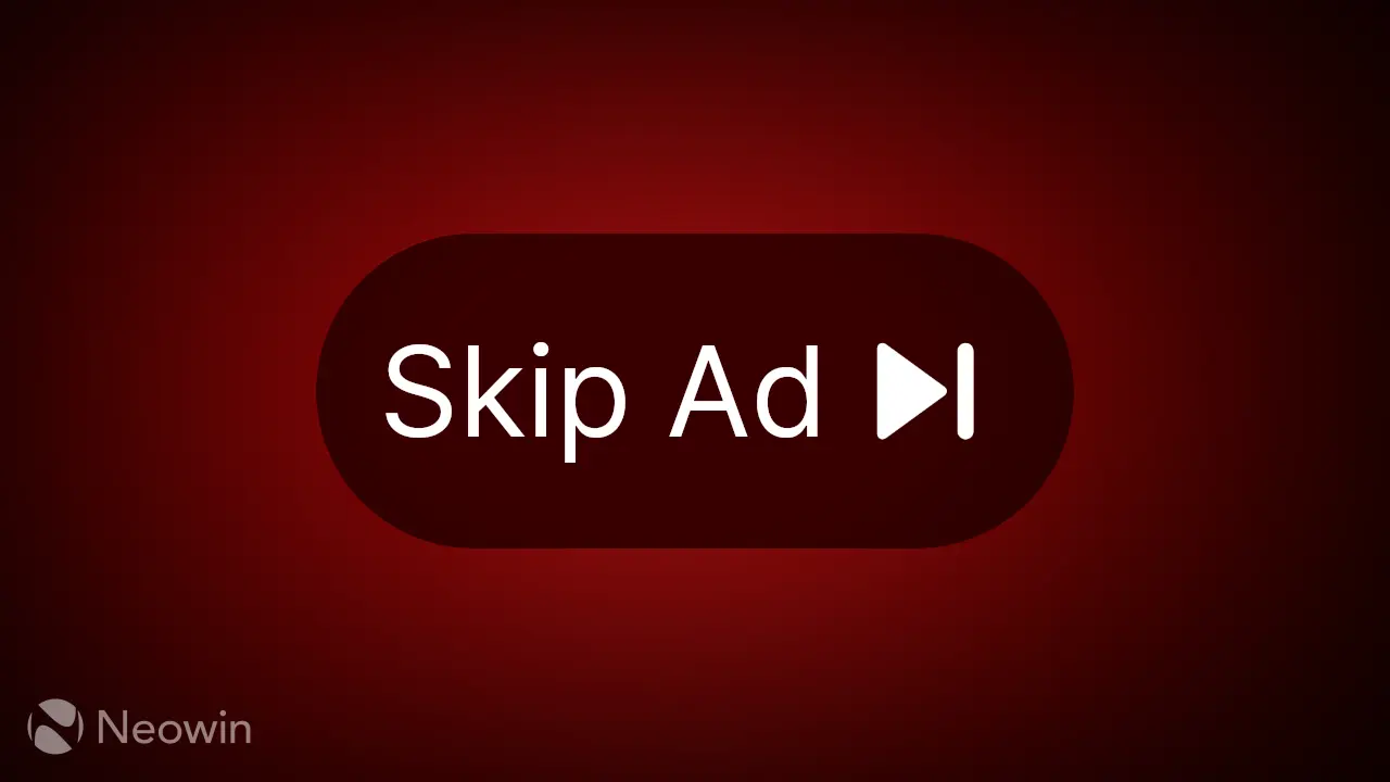 Skip Ad button