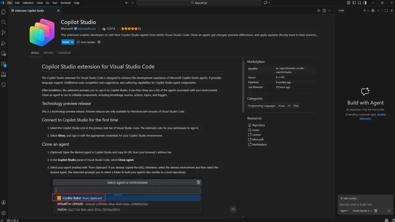 Microsoft graduates Copilot Studio extension for VS Code to general availability image 2