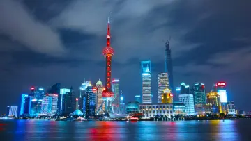 Shanghai skyline