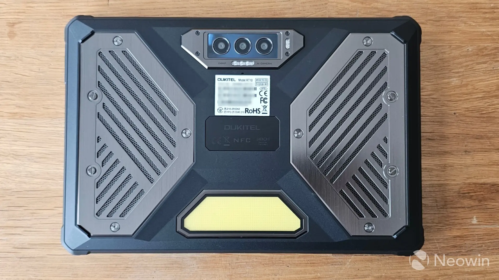 oukitel RT10 rugged tablet
