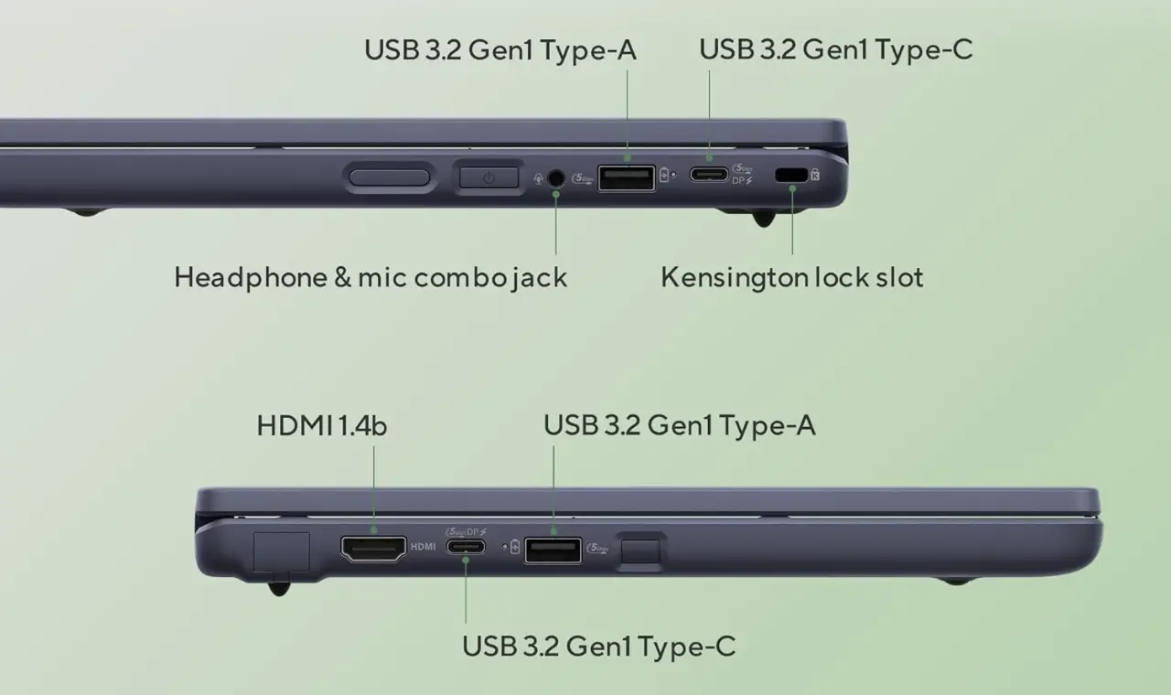 ASUS Chromebook CR11 ruggedized laptop