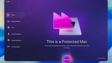 Moonlock cybersecurity software for Mac