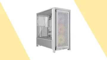 corsair frame 4000d airflow white PC cabinet