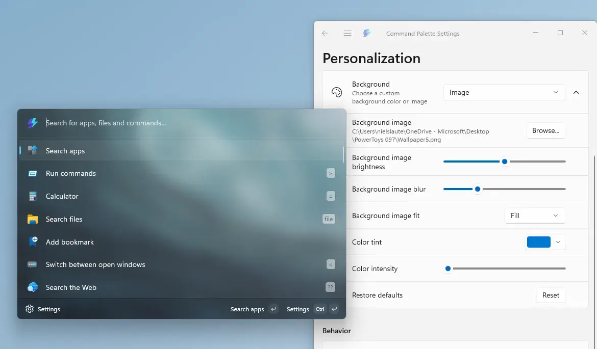 New features in PowerToys 097