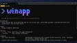 winapp Windows App Development CLI