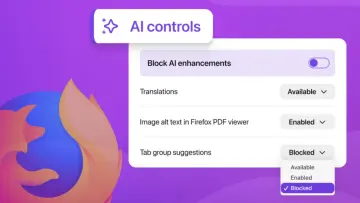 Mozilla Firefox 148 AI Controls