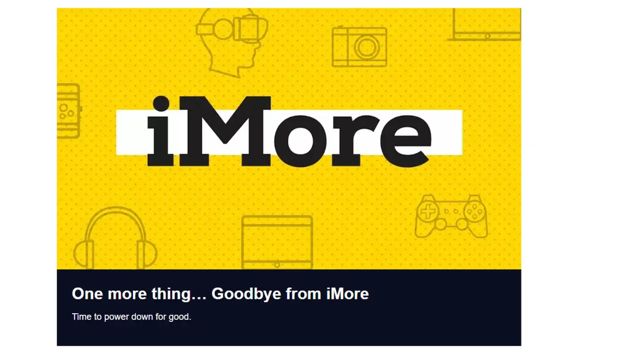 Site iMore extinto focado na Apple