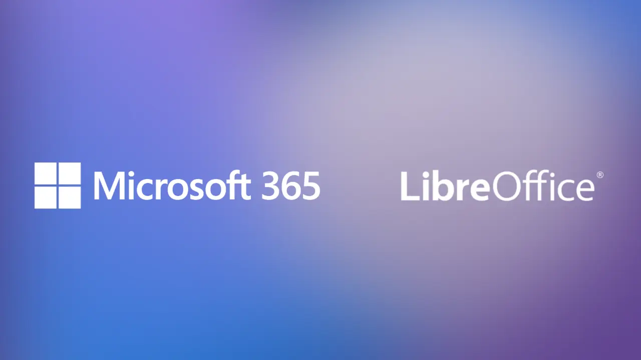 Microsoft - LibreOffice logo