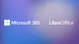 Microsoft - LibreOffice logo