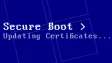 Secure Boot Certificate Update