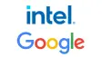 intel and google official logos