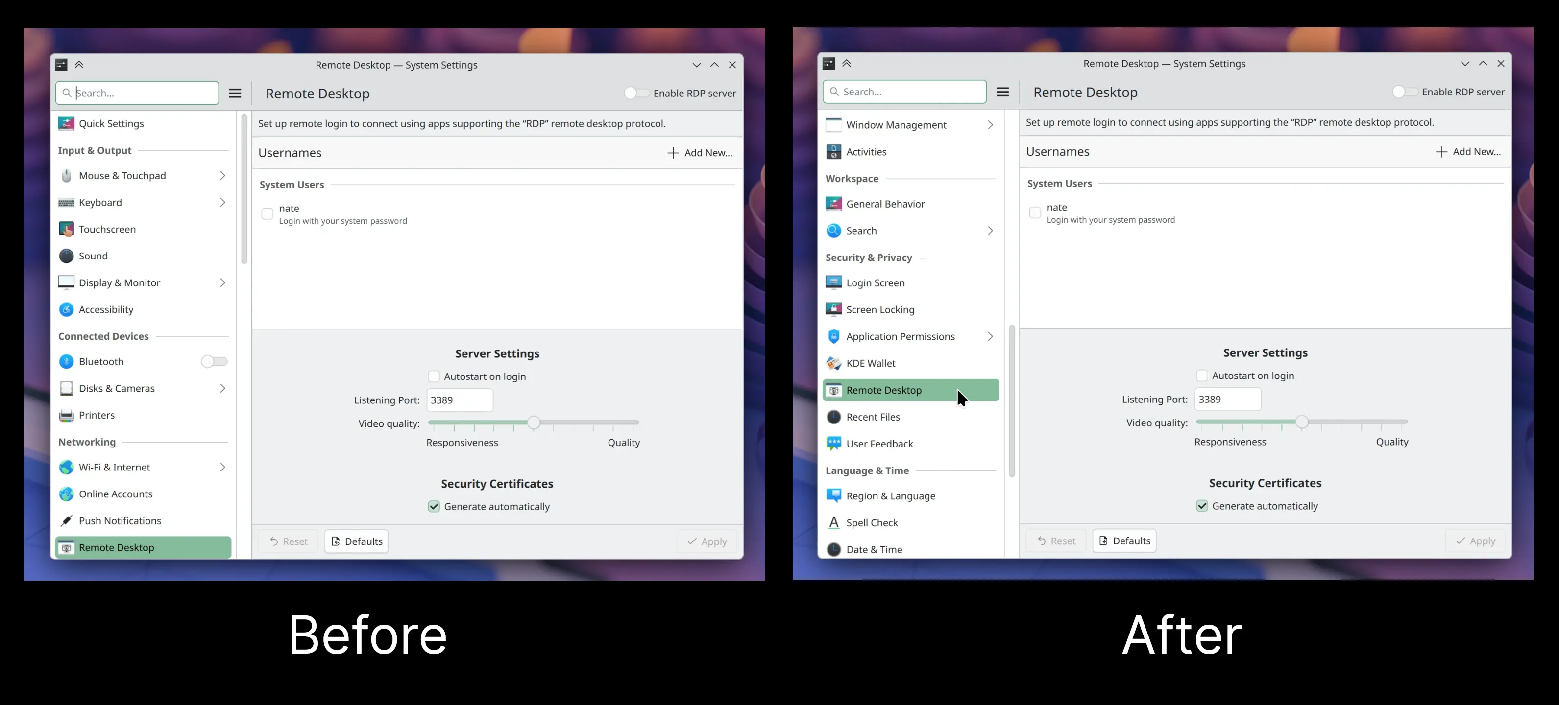 BeforeAfter comparison