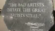 Great artists steal