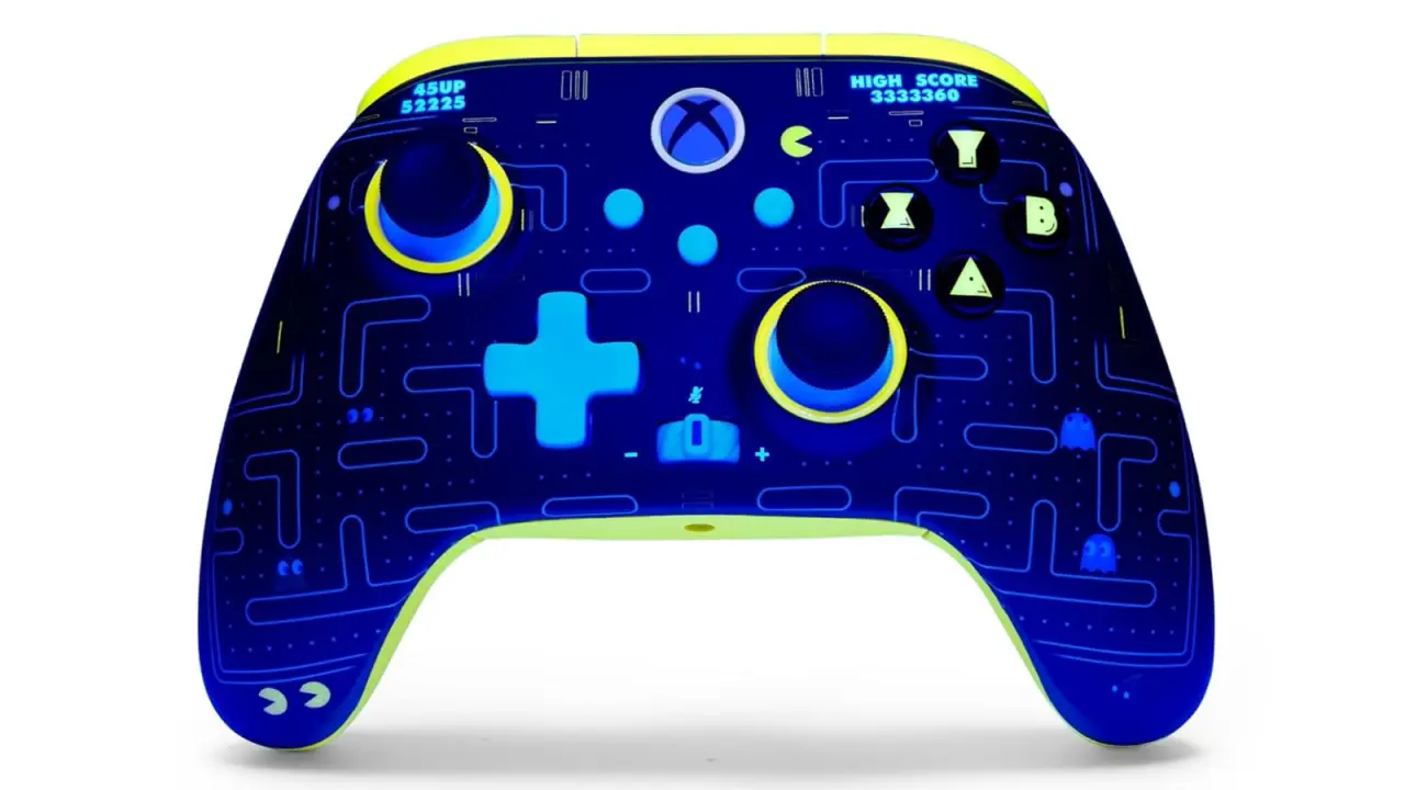 The PowerA Wireless Controller PAC-MAN SE