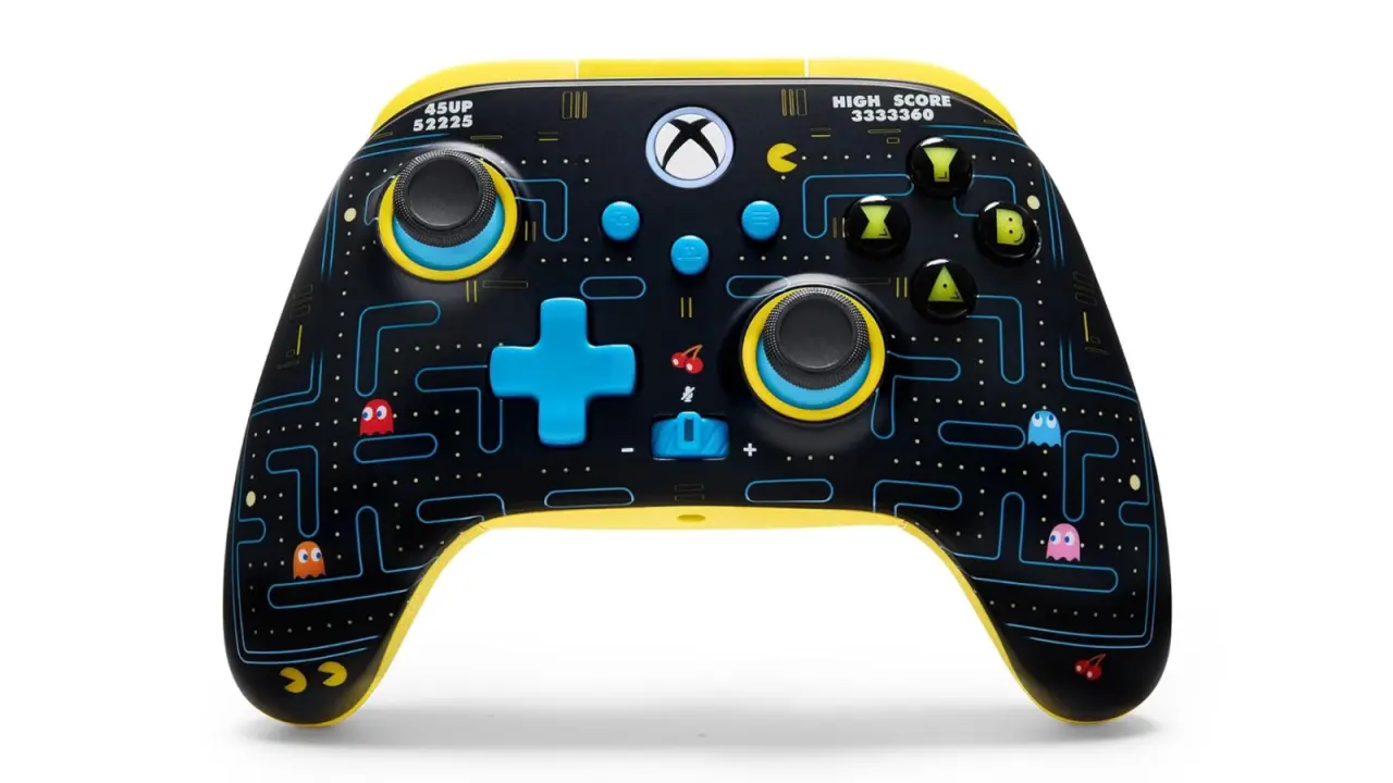 The PowerA Wireless Controller PAC-MAN SE