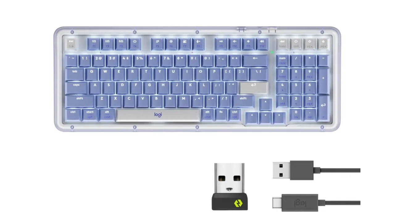 The Logitech Alto Keys keyboard