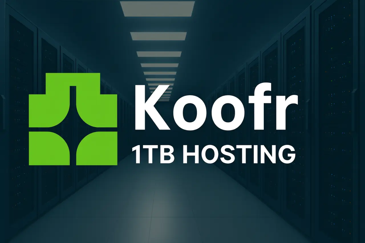 1TB of Koofr Cloud Storage for just $159.99 with this coupon code is still live
