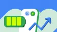 Battery on Android graphic