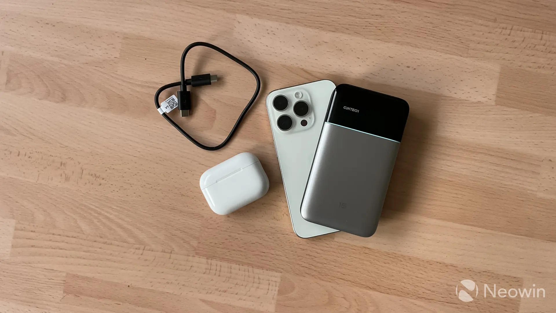 The Cuktech 15 Air power bank