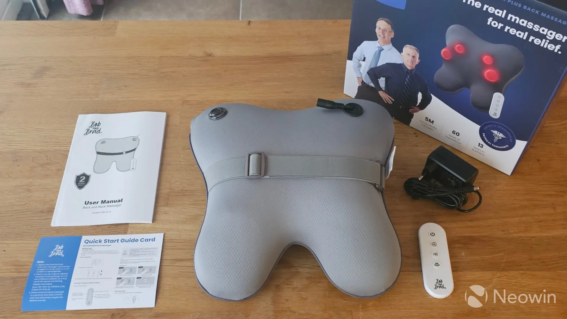 bob and brad ezback plus back massager