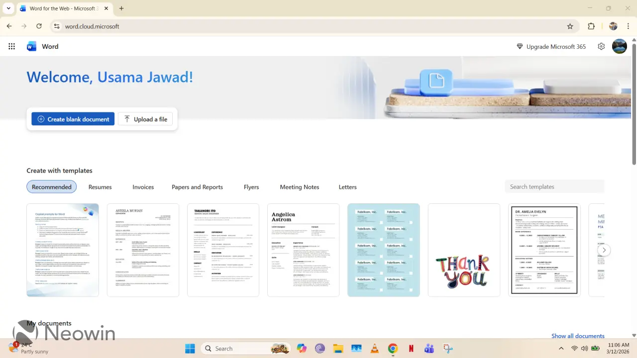 Microsoft Word portal open online