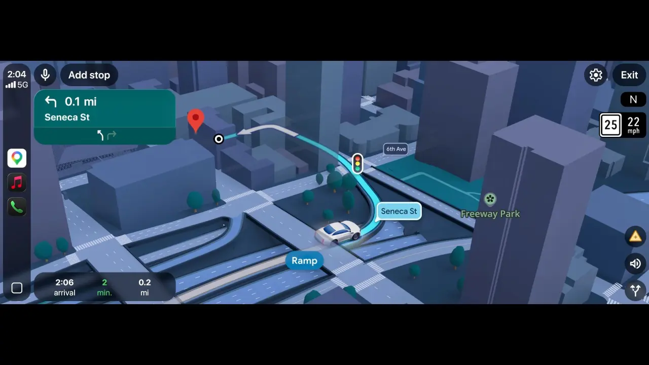 Google Maps Immersive Navigation