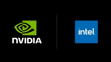 nvidia and intel logos side by side