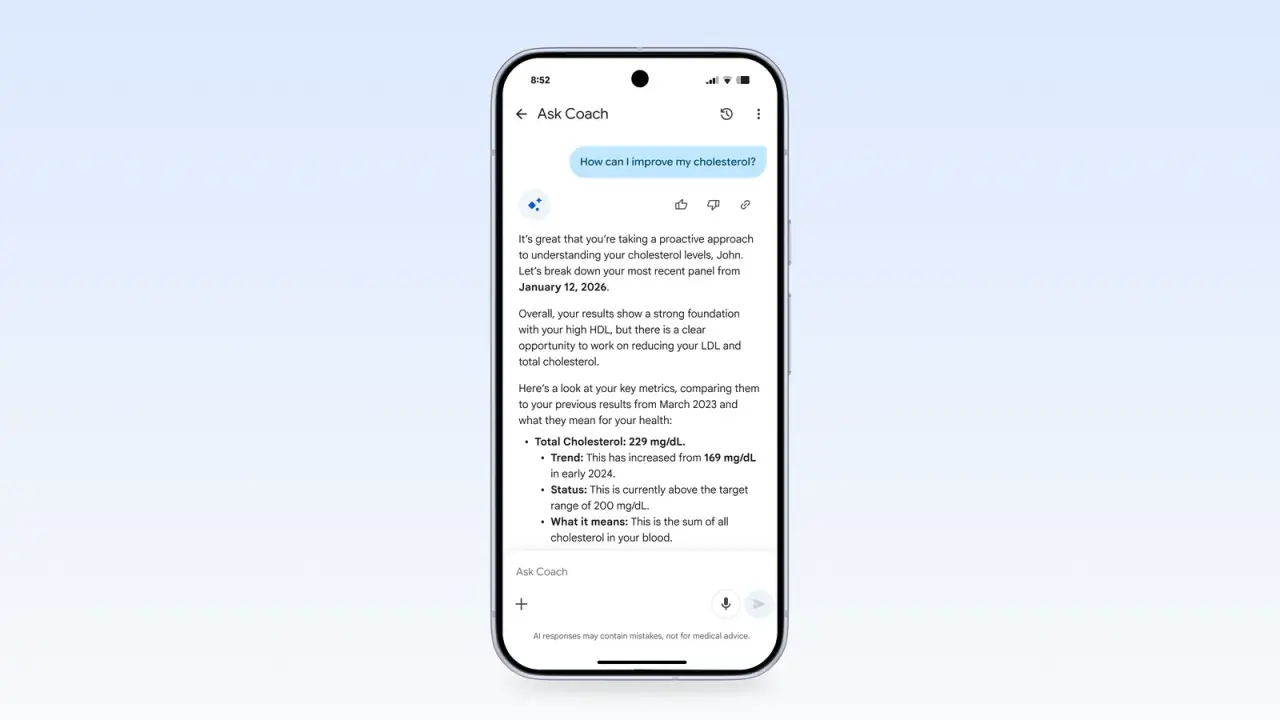 Fibit personal health coach