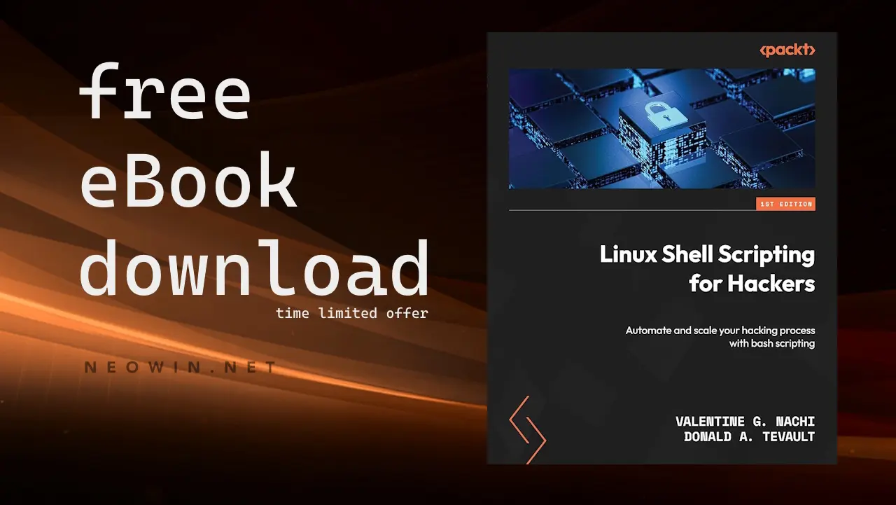 [Ends 4/1] Linux Shell Scripting for Hackers eBook (worth $35.99) free download