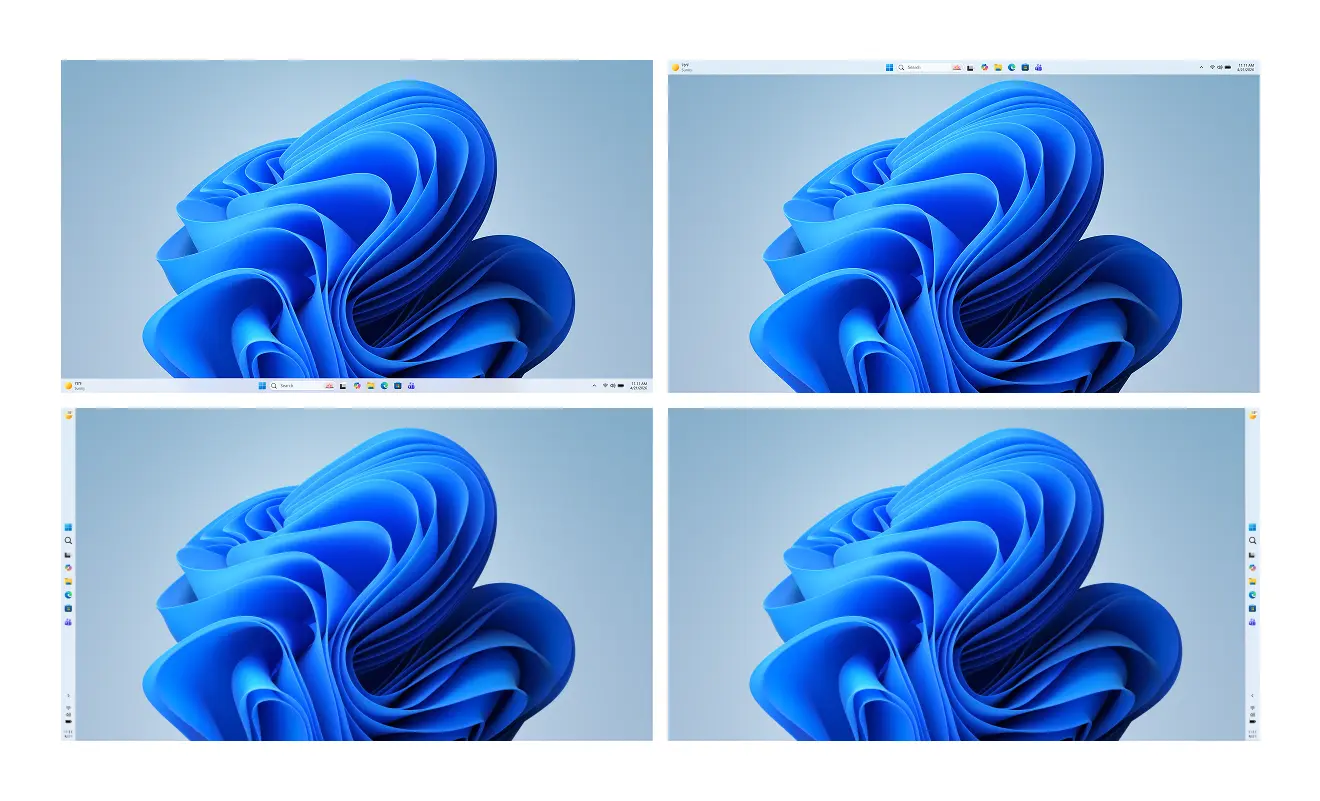 Improved Windows 11 taskbar