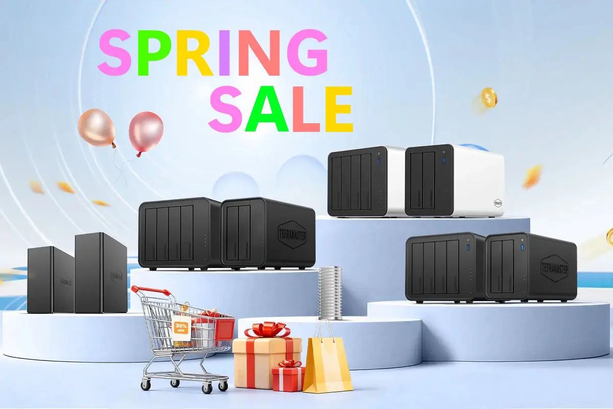 TerraMaster NAS Big Spring Sale with up to 30% in savings kicks off ...