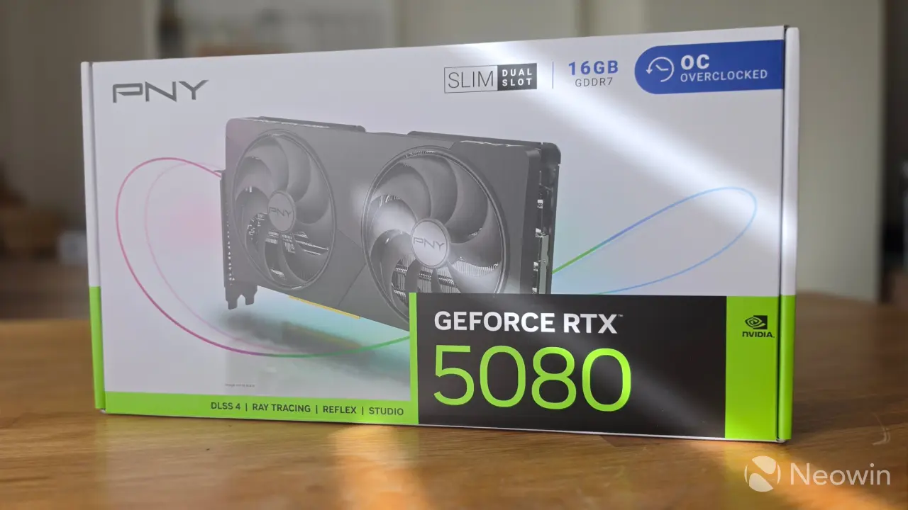 PNY 5080 Slim OC review: Dual slot height with no trade offs in performance