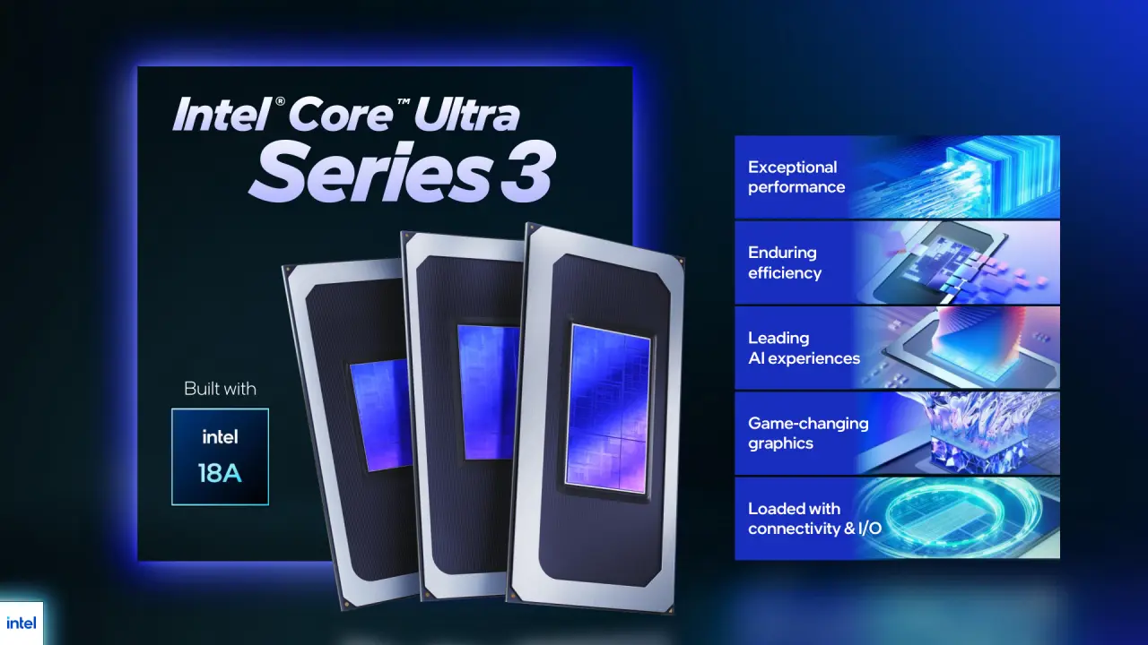 Intel promises huge performance benefits for office PCs with new Core Ultra Series 3 CPUs