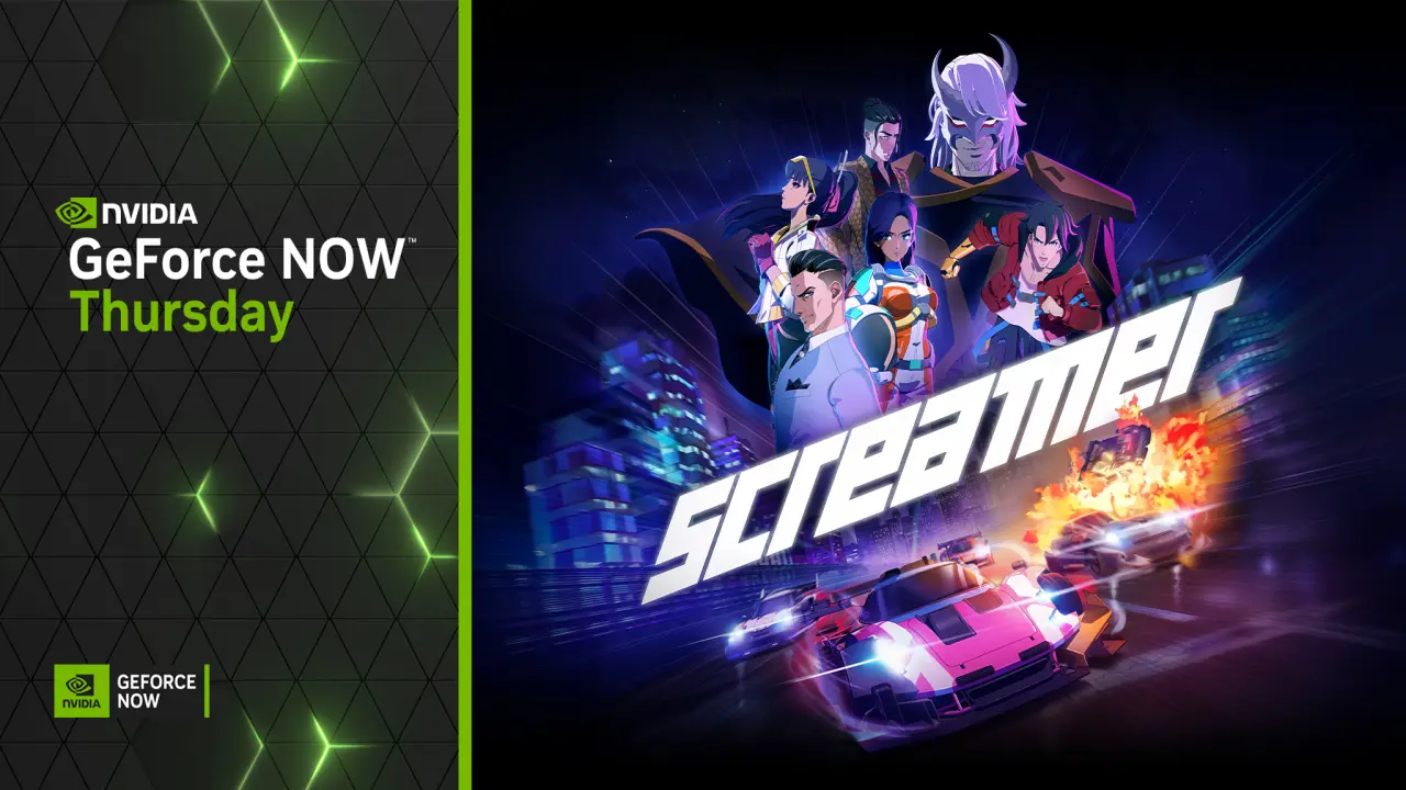 New racer Screamer and four more games get GeForce NOW support this week