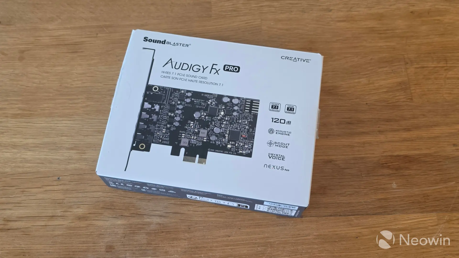 साउंड ब्लास्टर ऑडिगी एफएक्स प्रो