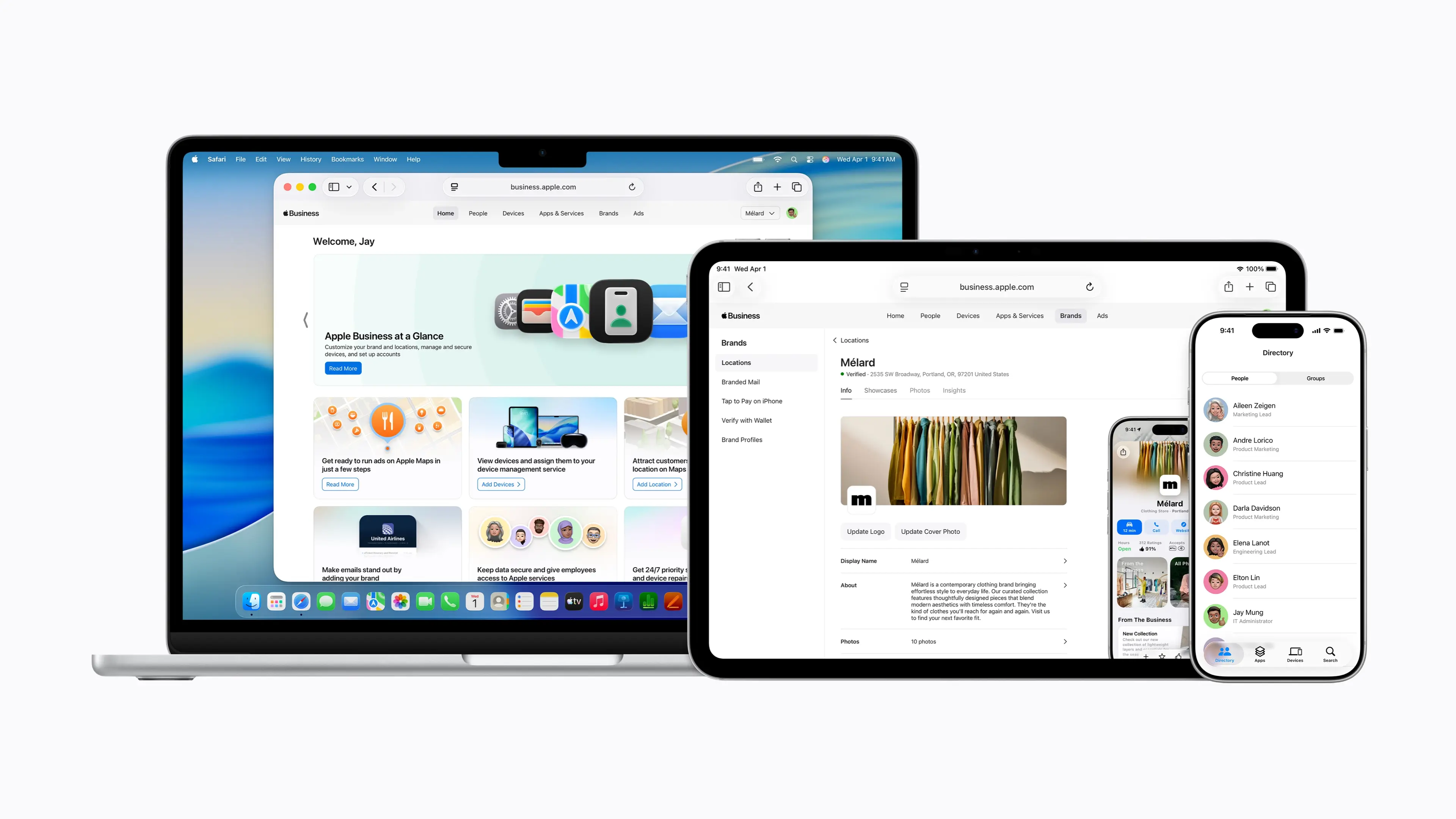 Apple Business new platform