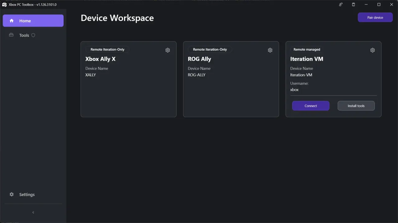 Xbox PC Remote Tools