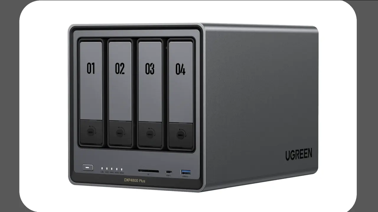 This Ugreen 144TB desktop NAS with 4-bay HDD, SSD support is a nice deal for under $600