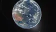 Earth from Artemis II mission