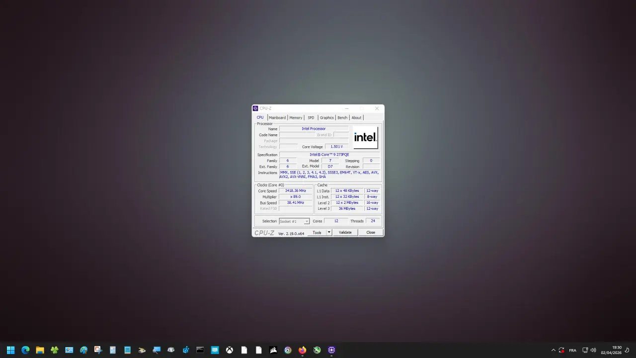 Intel bartlett CPU असमर्थित मदरबोर्डवर Windows 11 चालवत आहे