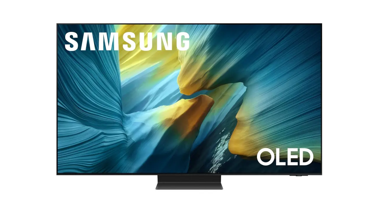 या 55-इंच सॅमसंग S95F OLED 4K TV वर AI-शक्तीच्या अपस्केलिंगसह 0 वाचवा या 55-इंच सॅमसंग S95F OLED 4K TV वर AI-शक्तीच्या अपस्केलिंगसह 0 वाचवा