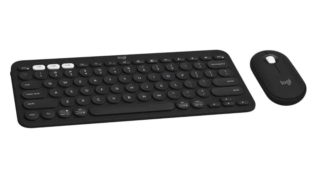 The Logitech Pebble 2 set