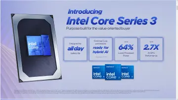 Intel Core Series 3 mobile processors