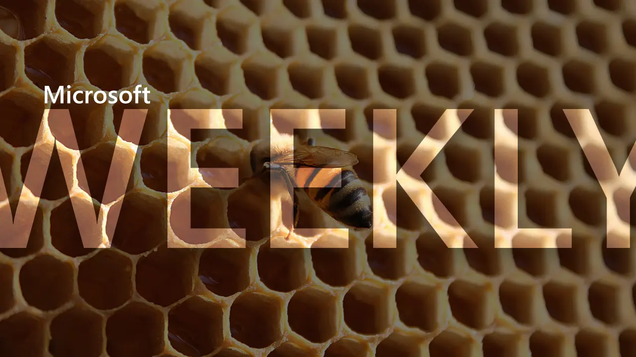 मायक्रोसॉफ्ट वीकली बॅनर