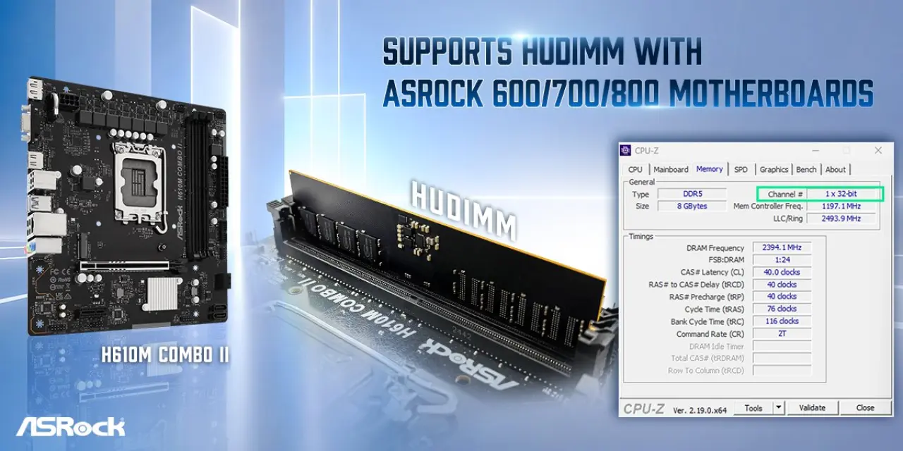 asrock hudimm memory promo