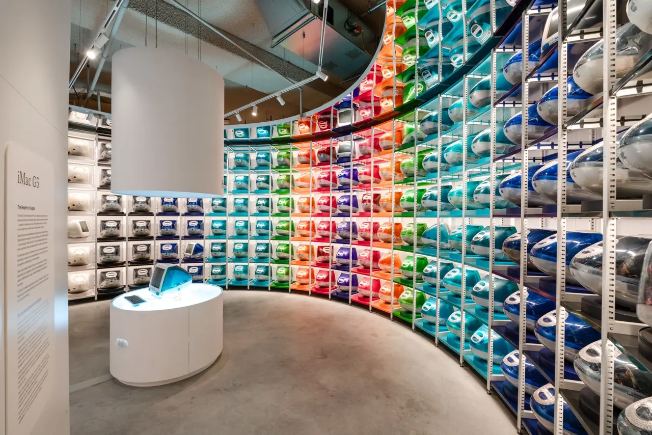 iMac G3 Wall at The Apple Museum Netherlands
