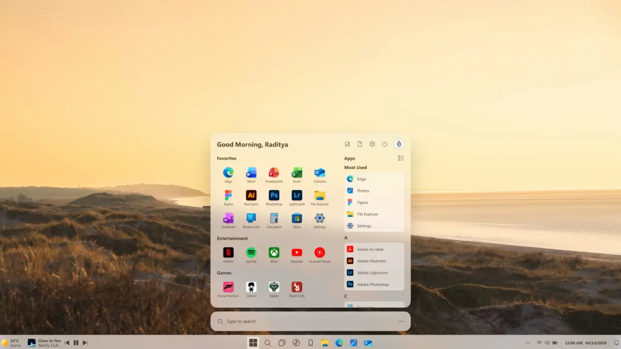 विंडोज 11 ची पुनर्कल्पना करतानाचे फोटो